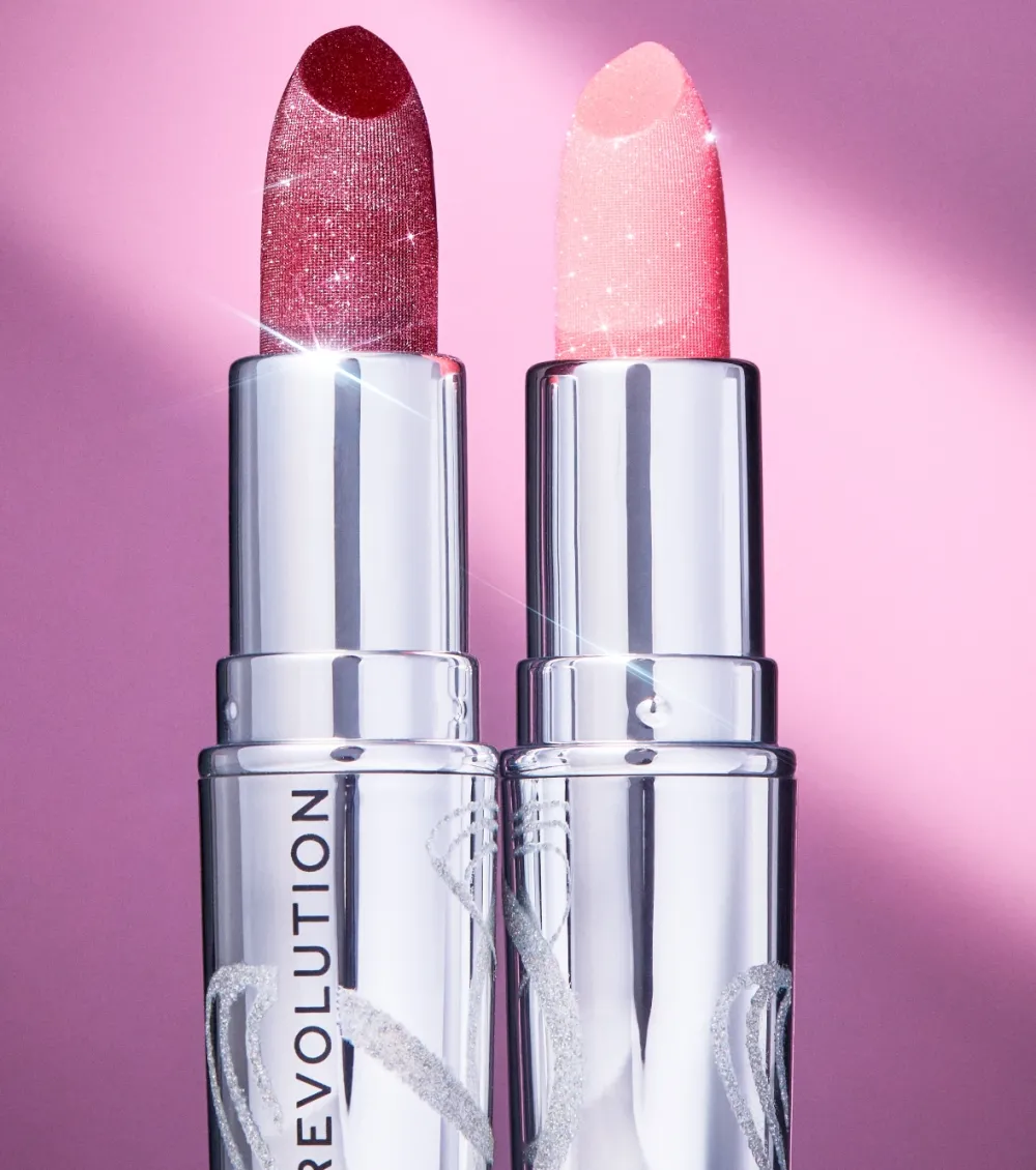 Revolution - *Metallic Muse* - Barra de labios con purpurina - Iced Berry>Makeup Revolution New