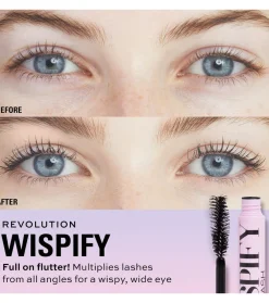 Revolution - Máscara de pestañas Wispify False Lash><noscript><img width=