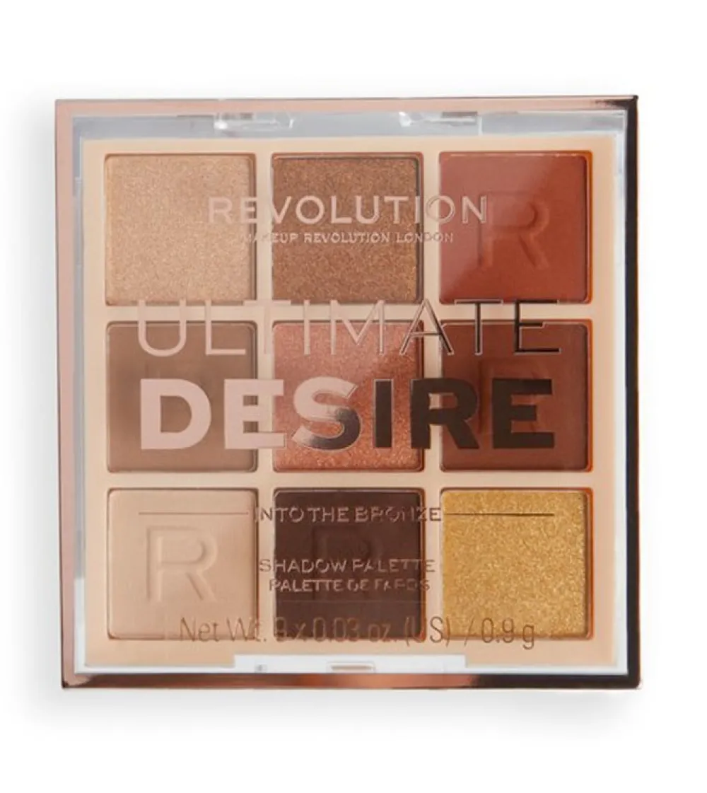 Revolution - Paleta de sombras Ultimate Desire - Into The Bronze>Makeup Revolution