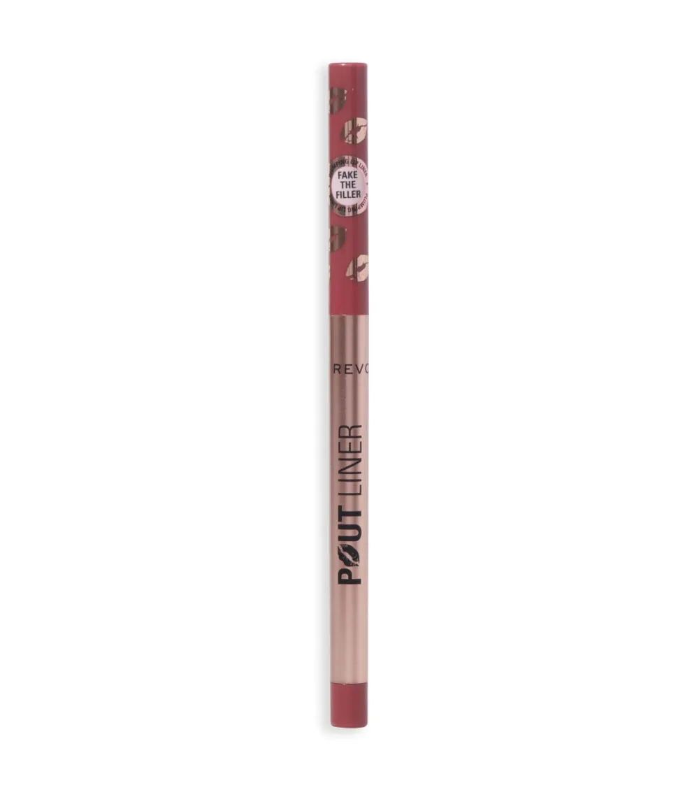 Revolution - Perfilador de labios Pout Liner - Burnt Cherry Red>Makeup Revolution Hot