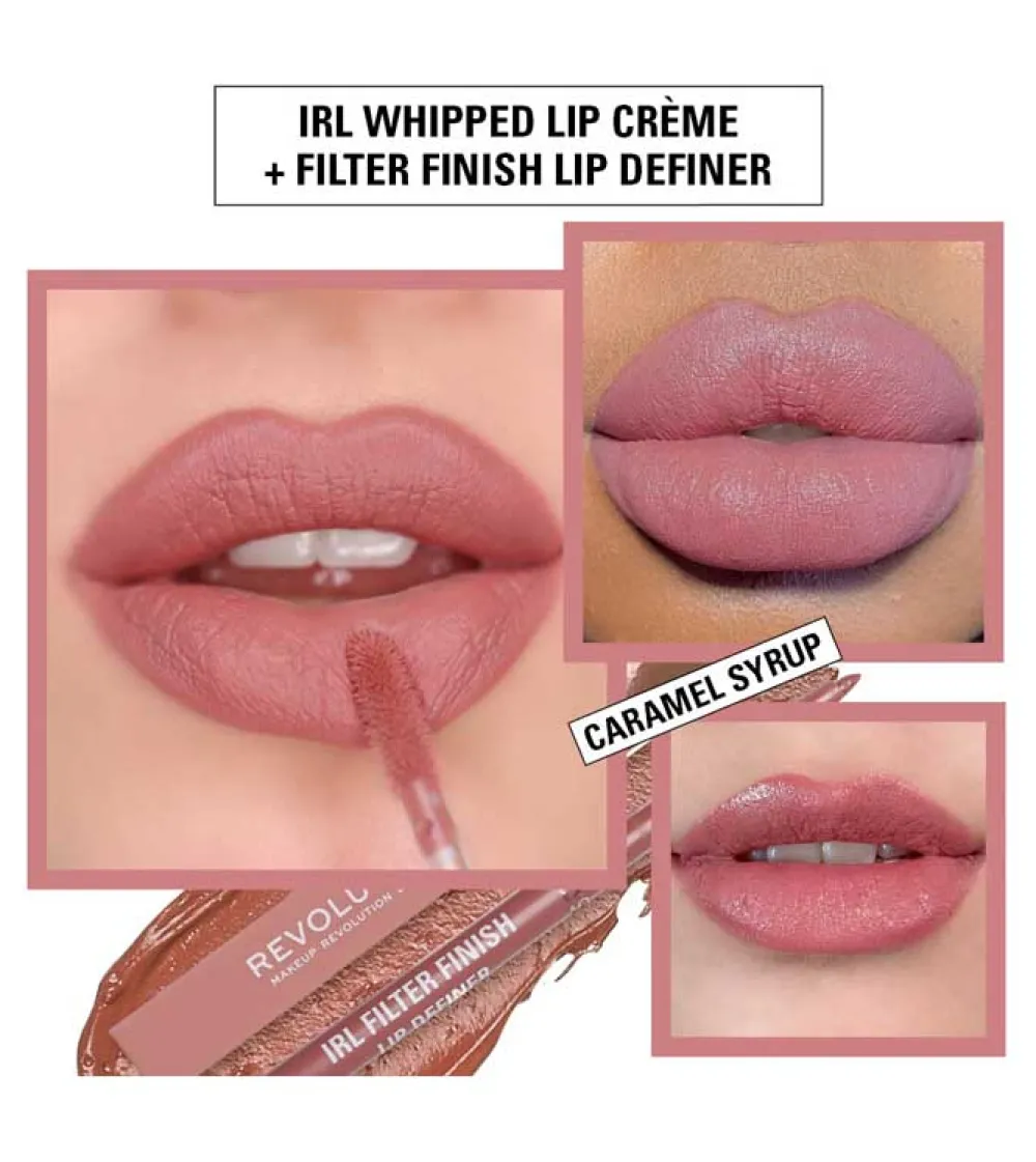 Revolution - Perfilador de labios IRL Filter Finish Lip Definer - Caramel Syrup>Makeup Revolution Online