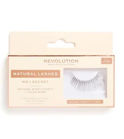 Revolution - Pestañas postizas Natural Lashes - Nº.1 Secret>Makeup Revolution