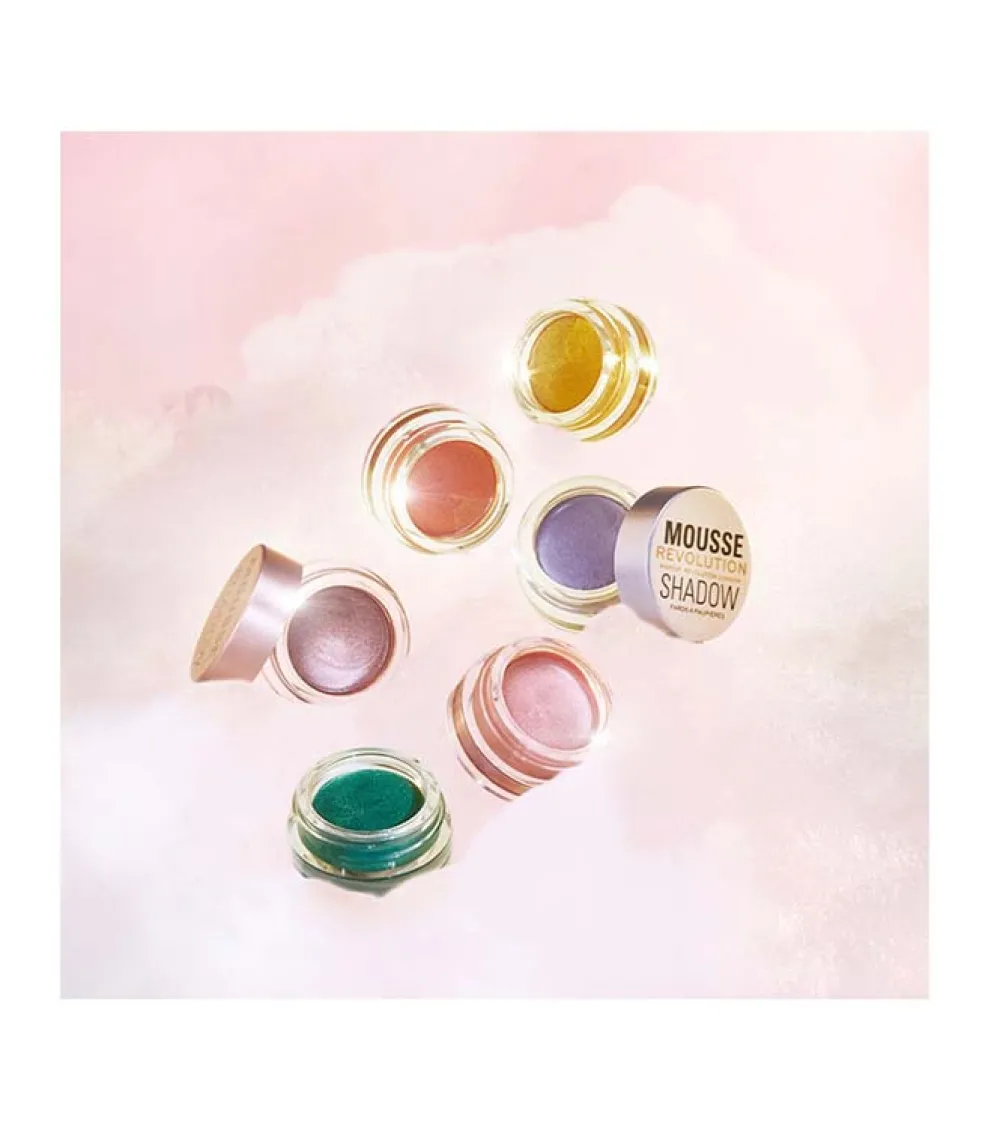 Revolution - Sombra de ojos en crema Mousse - Light Gold>Makeup Revolution