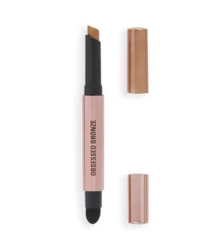 Revolution - Sombra en stick Lustre Wand - Obsessed Bronze>Makeup Revolution Sale