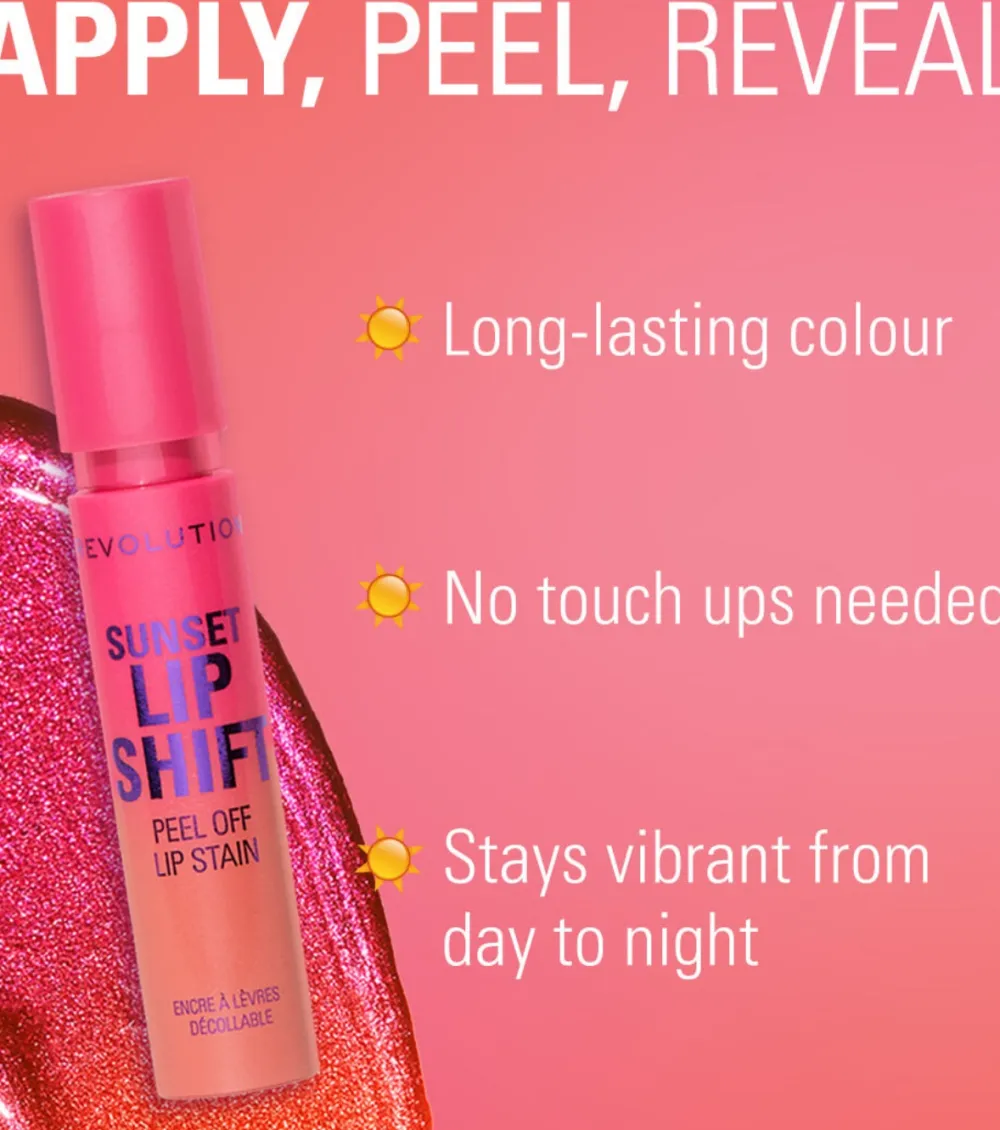 Revolution - Tinte de labios Stain Sunset - Flushed Pink>Makeup Revolution Hot