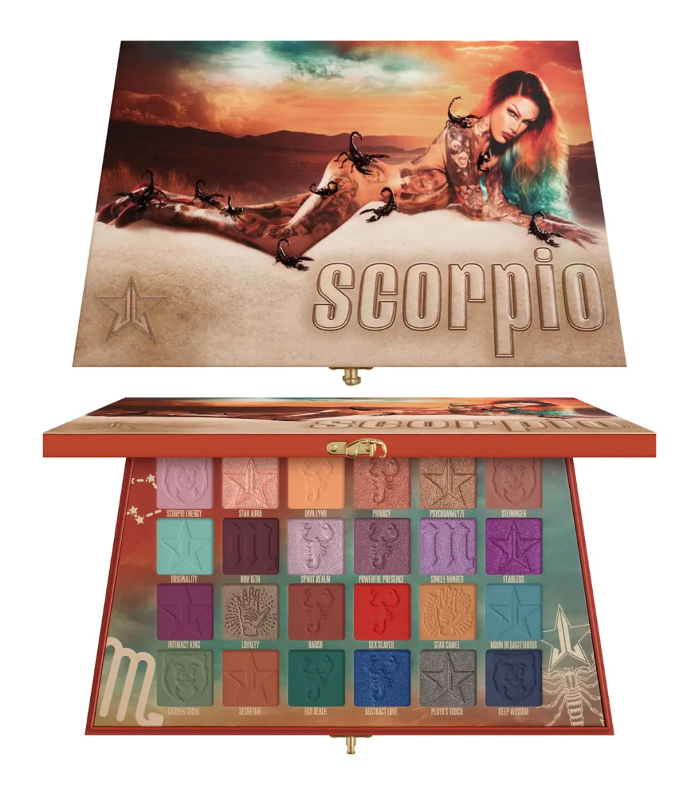*Scorpio Collection* - Paleta de sombras de ojos Scorpio Artistry>Jeffree Star Cosmetics Best