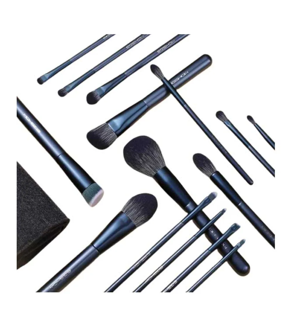 Set 15 brochas de maquillaje Jade Series - Turmaline Blue>Eigshow Sale