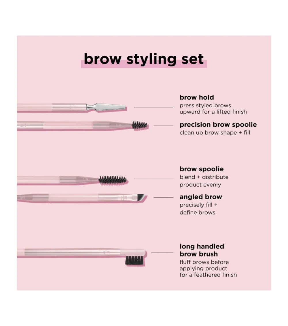 Set 3 cepillos para cejas>Real Techniques Discount