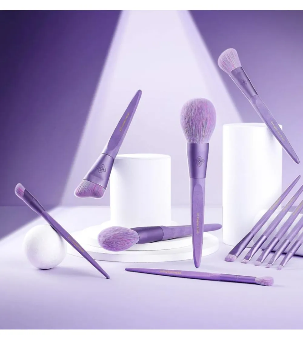 Set de brochas (11 piezas) - Ecopro Bamboo - Mist Purple>Eigshow Hot
