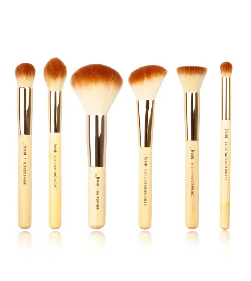 Set de brochas 6 piezas - T144: Bamboo>Jessup Beauty Sale
