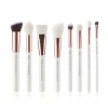 Set de brochas 8 piezas - T219: White/Rose Gold>Jessup Beauty Clearance