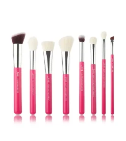 Set de brochas 8 piezas - T199: Carmine/Silver>Jessup Beauty Best