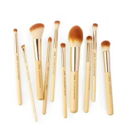 Set de brochas 10 piezas - T143: Bamboo>Jessup Beauty Online