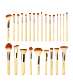 Set de brochas 25 piezas - T135: Bamboo Set>Jessup Beauty Outlet