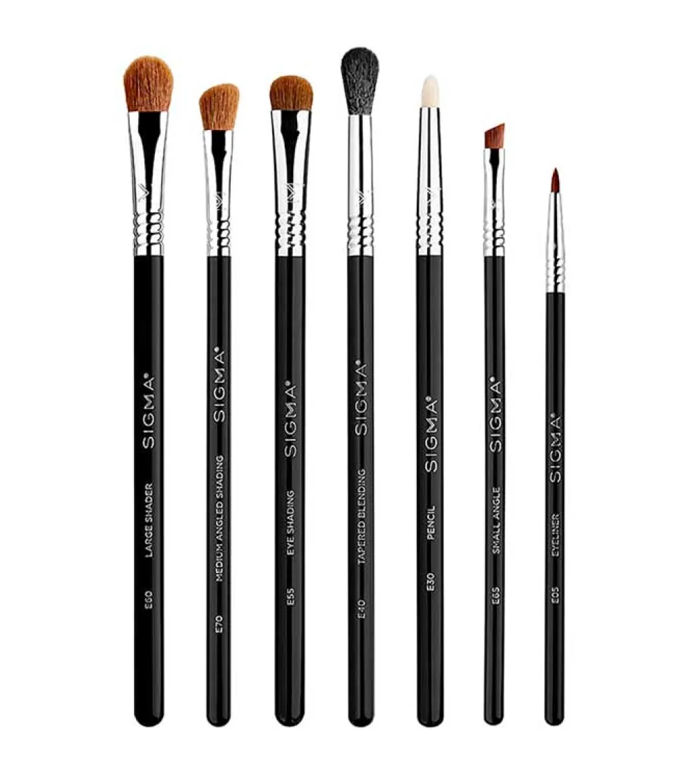 Set de brochas Basic Eye>Sigma Beauty Hot