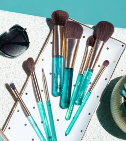 Set de brochas de rostro y ojos Aquamarine Essential><noscript><img width=