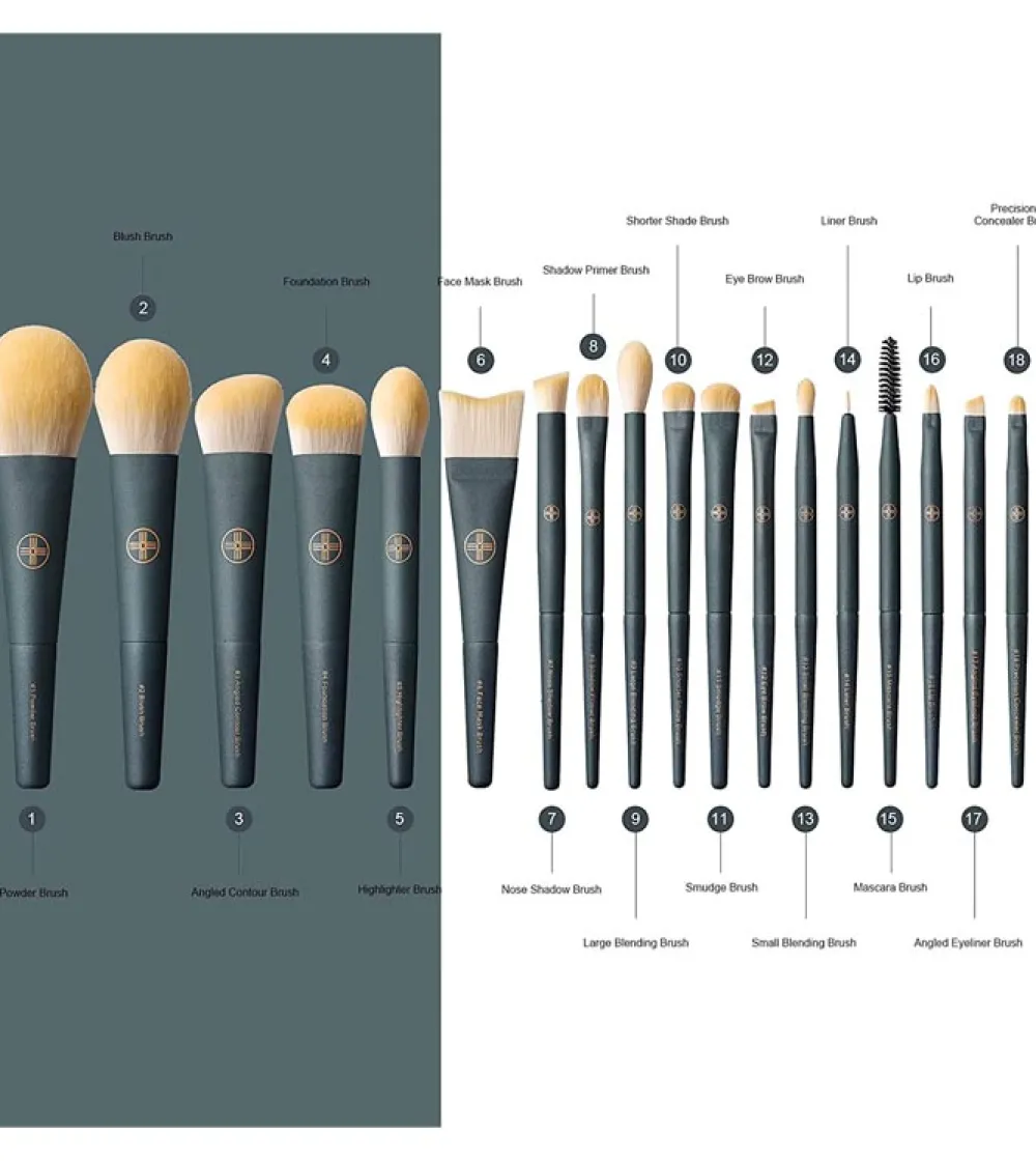 Set de brochas Get It All Covered (18piezas)>Eigshow Online