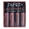 Set de labiales líquidos mate Duped! - Nice Nudes>W7 Hot