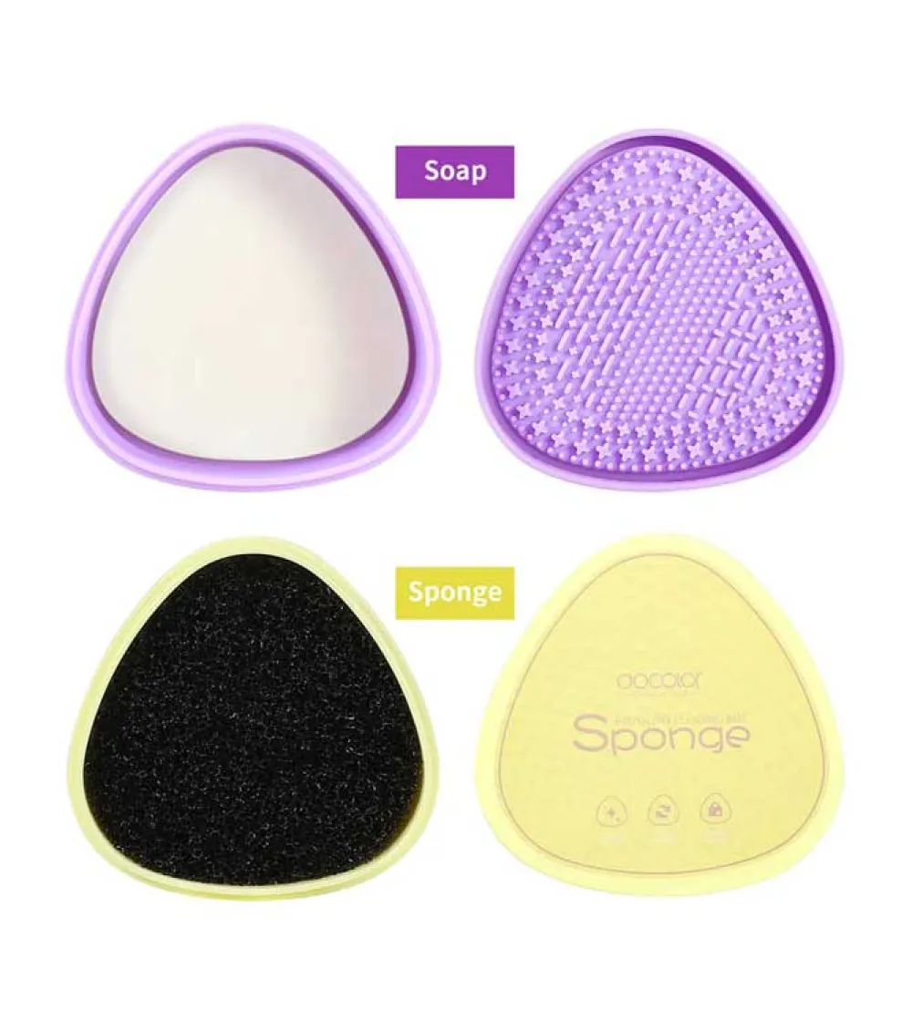 Set de limpiadores para brochas Quick Cleaner Box & Wet Cleaning Soap Box>Docolor Sale