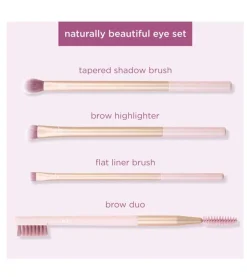Set de pinceles de ojos y accesorios Naturally Beautiful><noscript><img width=