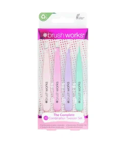 Set de pinzas depilatorias - Pastel>Brushworks New