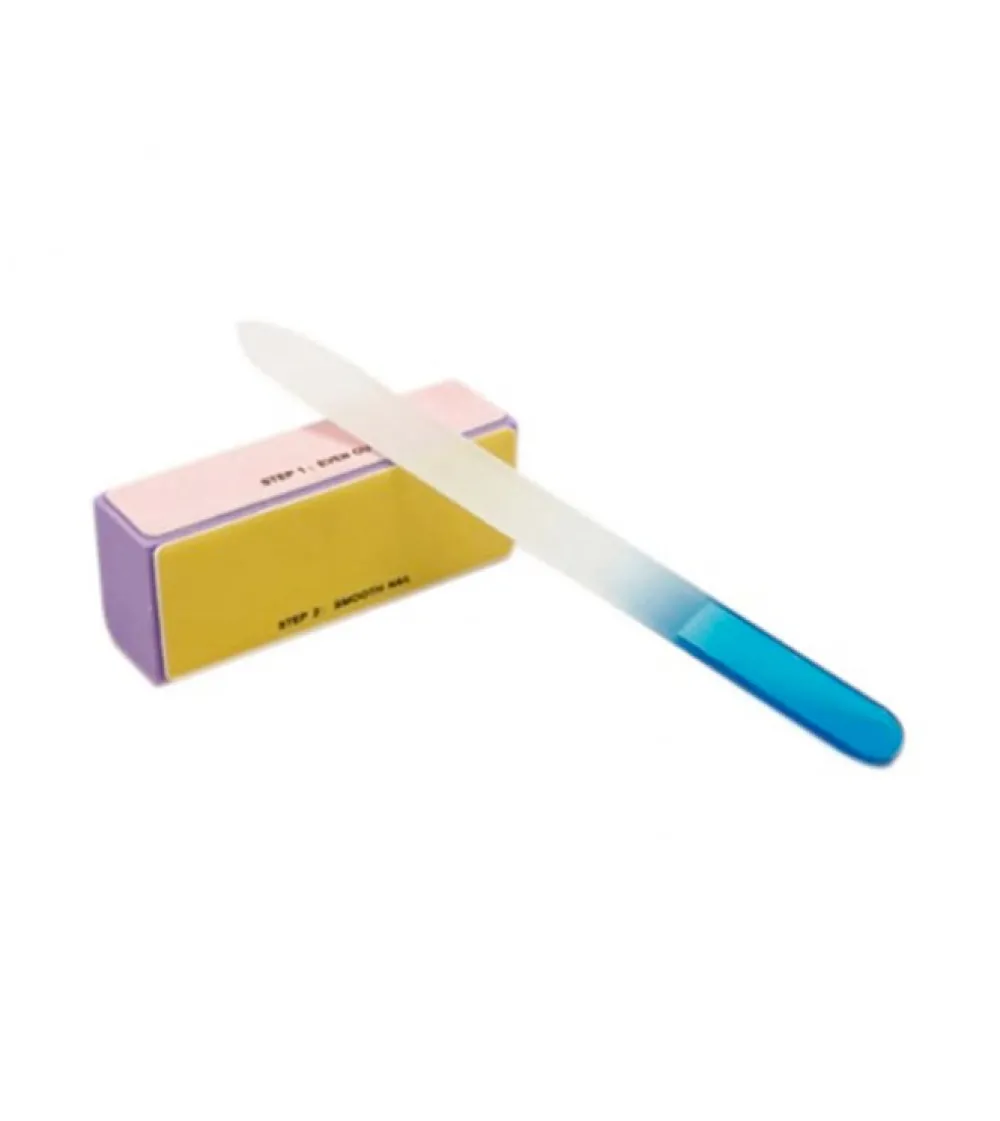 Set de taco pulidor y lima de vidrio templado>Bifull New