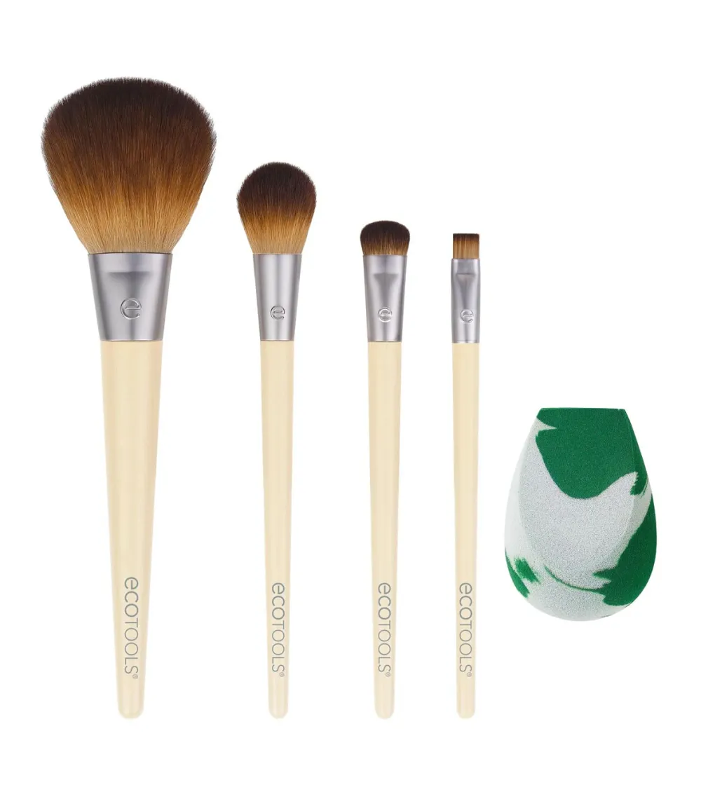 Set The Core Five brochas + Esponja>Ecotools Outlet