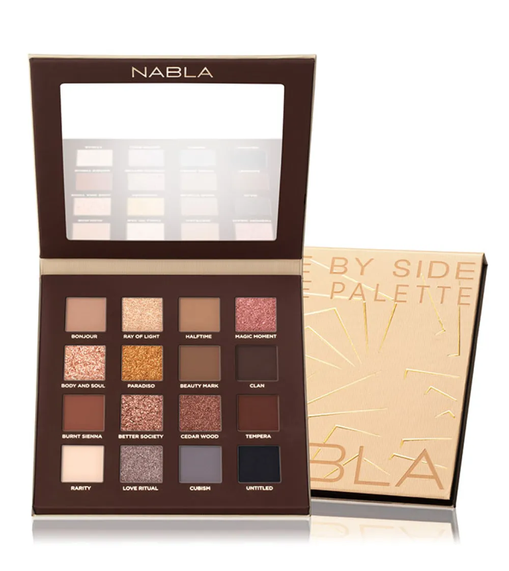 *Side by Side* - Paleta de sombras de ojos Side By Side - Nude Palette>Nabla Best