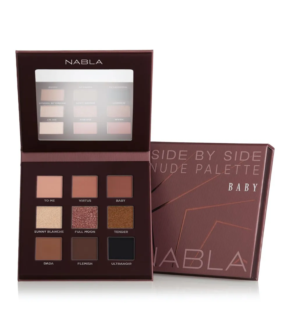 *Side by Side* - Paleta de sombras de ojos Side By Side - Nude Palette Baby>Nabla