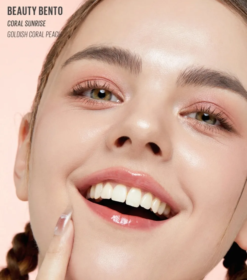 Sombra de ojos 3 en 1 Beauty Bento - Coral Sunrise>Kaja Discount