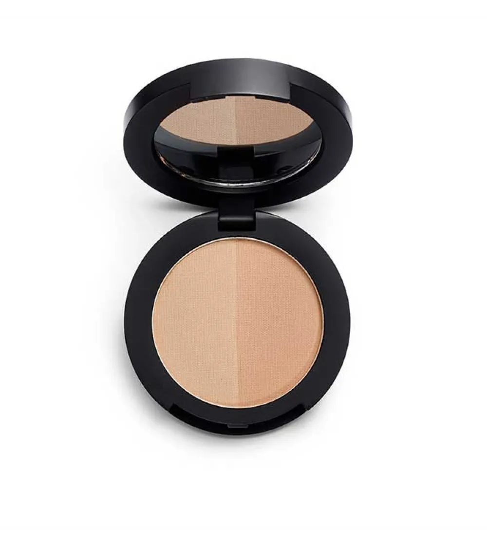 Sombra para cejas en polvo Duo Brow - Blonde>Revolution Pro Clearance