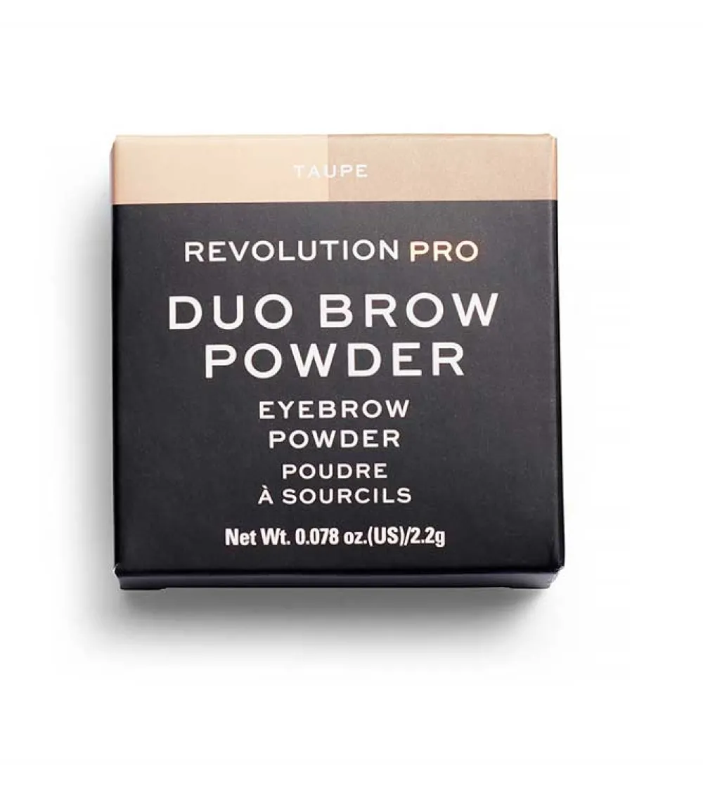 Sombra para cejas en polvo Duo Brow - Taupe>Revolution Pro Clearance