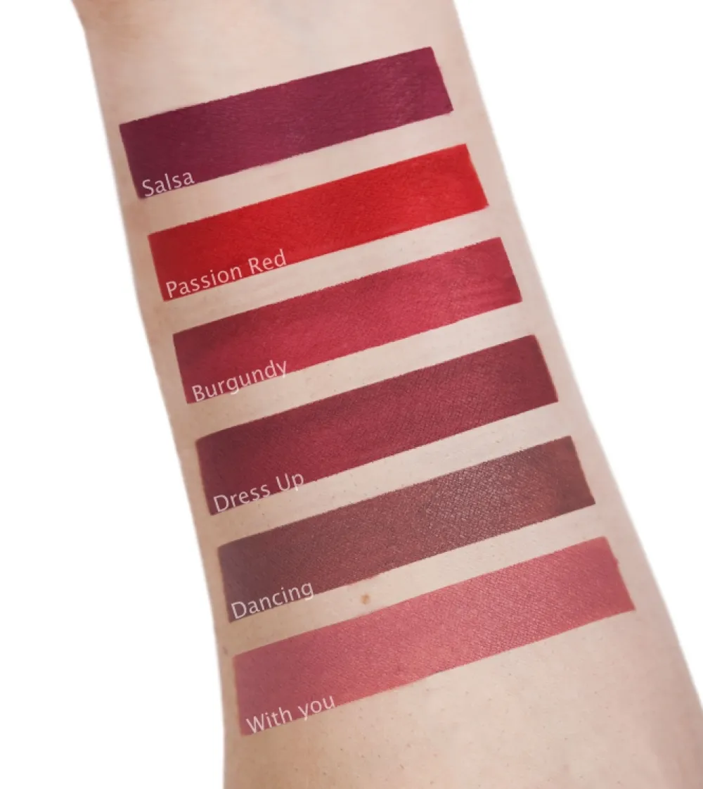 *Soulmate* - Labial Líquido - Passion Red>CORAZONA Hot