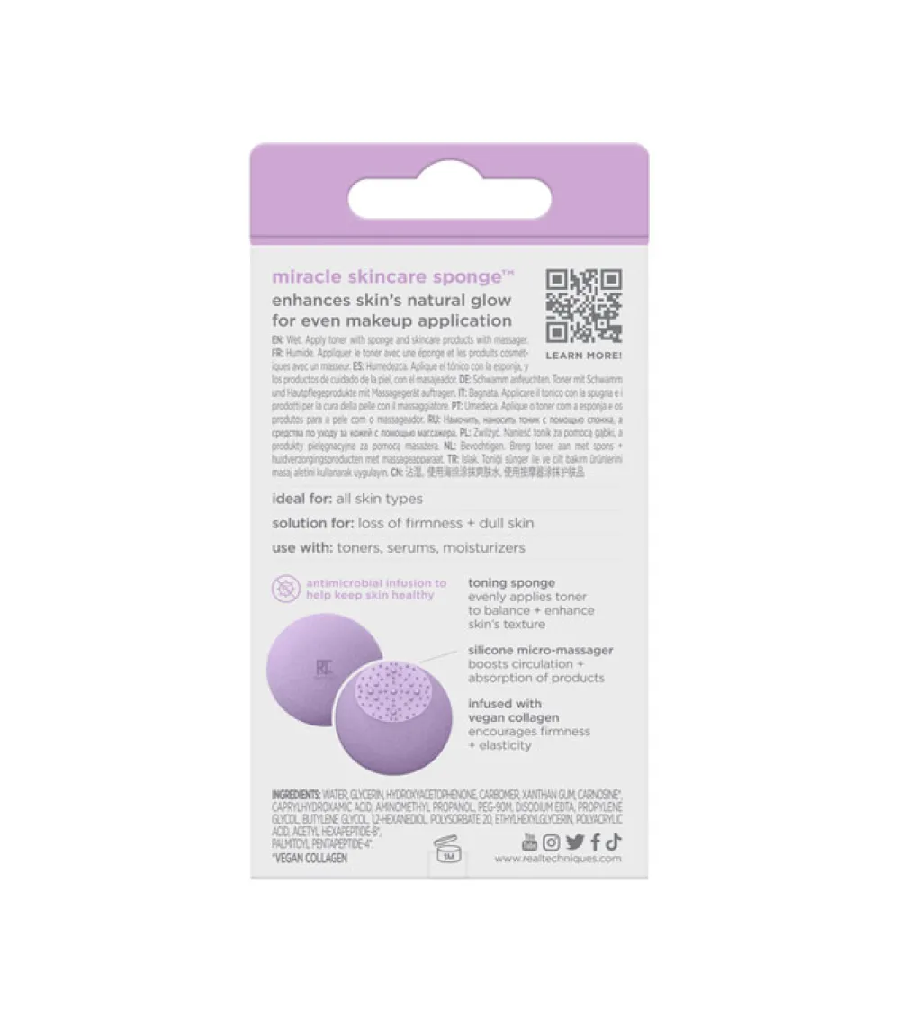 *Sponge +* - Esponja para el cuidado de la piel Miracle Skincare>Real Techniques Online