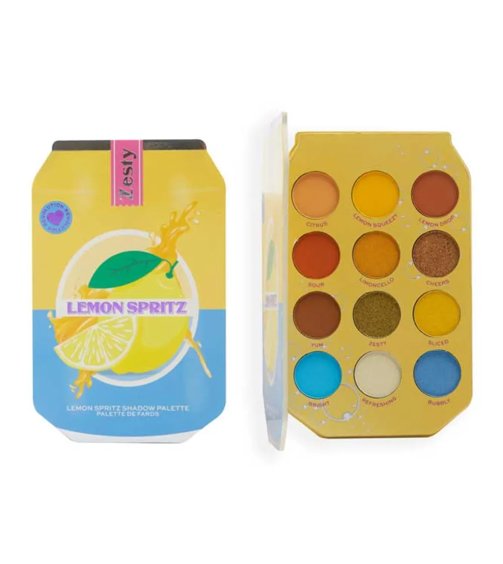 *Spritz* - Paleta de sombra de ojos Lemon Spritz>I Heart Revolution