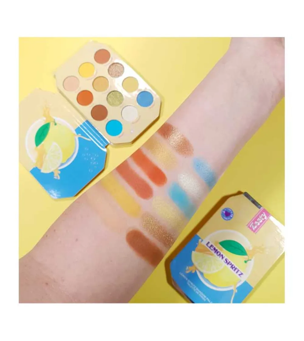 *Spritz* - Paleta de sombra de ojos Lemon Spritz>I Heart Revolution