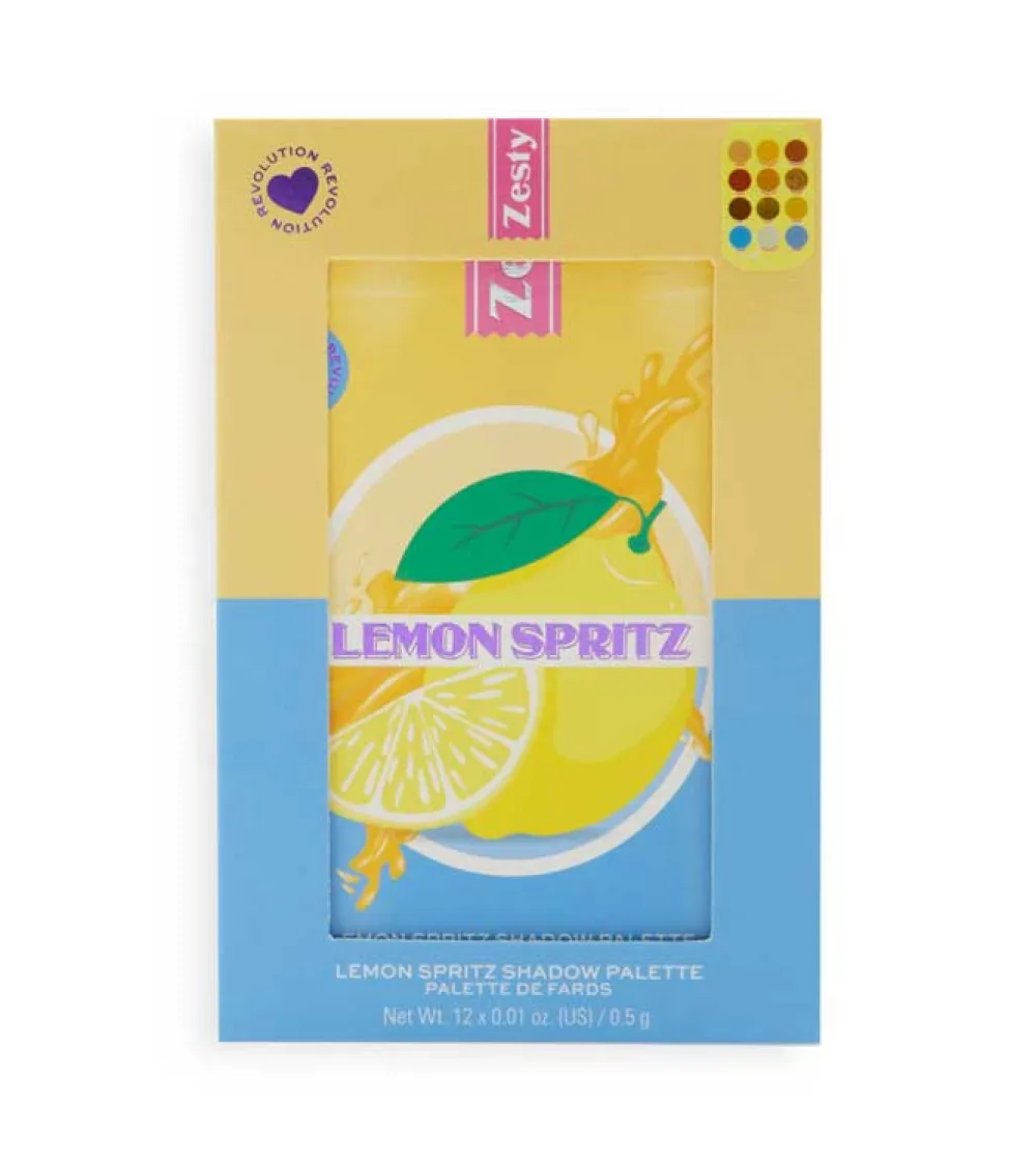 *Spritz* - Paleta de sombra de ojos Lemon Spritz>I Heart Revolution