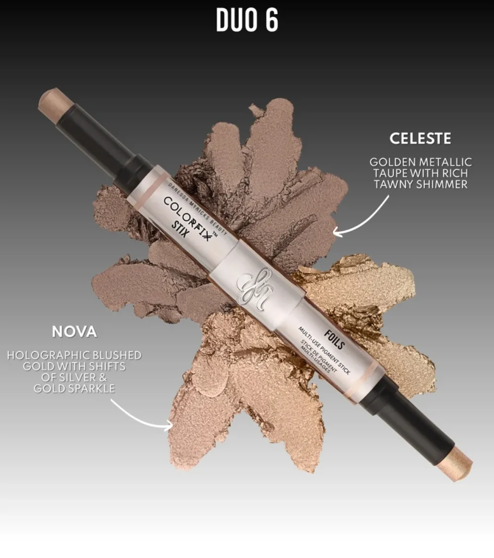 Stick multiusos Colorfix - Duo 6: Celeste/Nova>Danessa Myricks Clearance