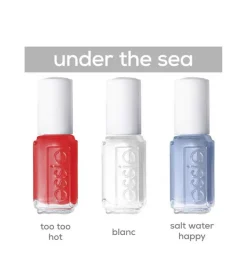 *Summer Kit* - Set de mini esmaltes de uñas - Under The Sea>Essie Sale