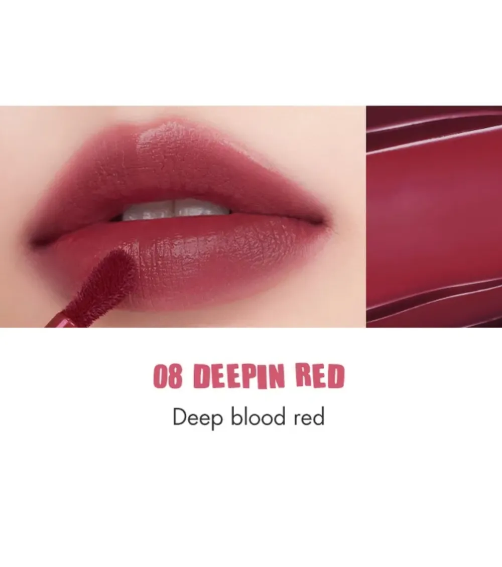 Tinte labial Bare Water Tint - 08: Deepin Red>Romand Best