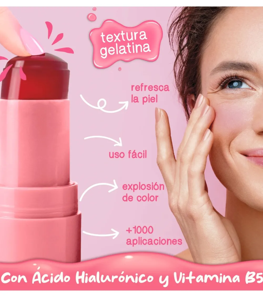Tinte para labios y mejillas en gelatina - 01: Melocotón>The Fruit Company Hot