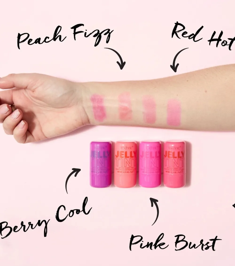 Tinte para labios y mejillas Jelly Tint - Pink Burst>Technic Cosmetics Hot
