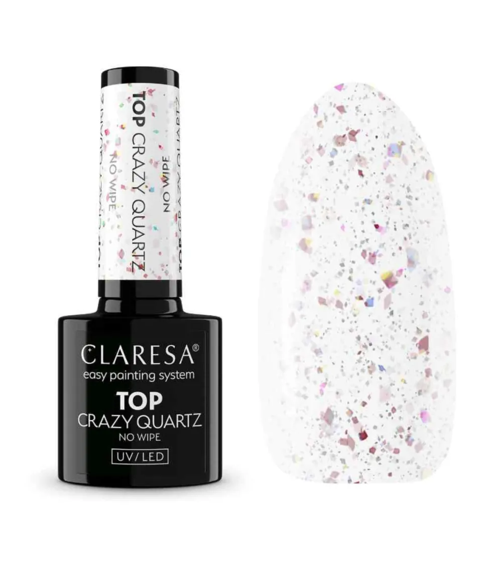 Top Coat Semipermanente - Crazy Quartz>Claresa Outlet