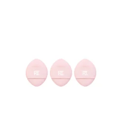 Trío de mini borlas de maquillaje para polvo Miracle>Real Techniques
