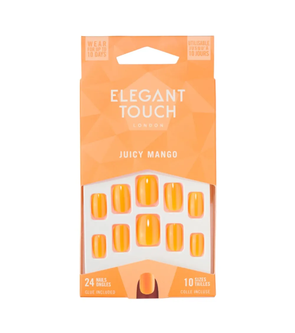 Uñas postizas Colour Nails - Juicy Mango>Elegant Touch Sale