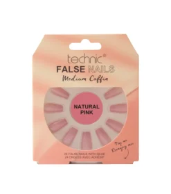 Uñas postizas False Nails Medium Coffin - Natural Pink>Technic Cosmetics Online