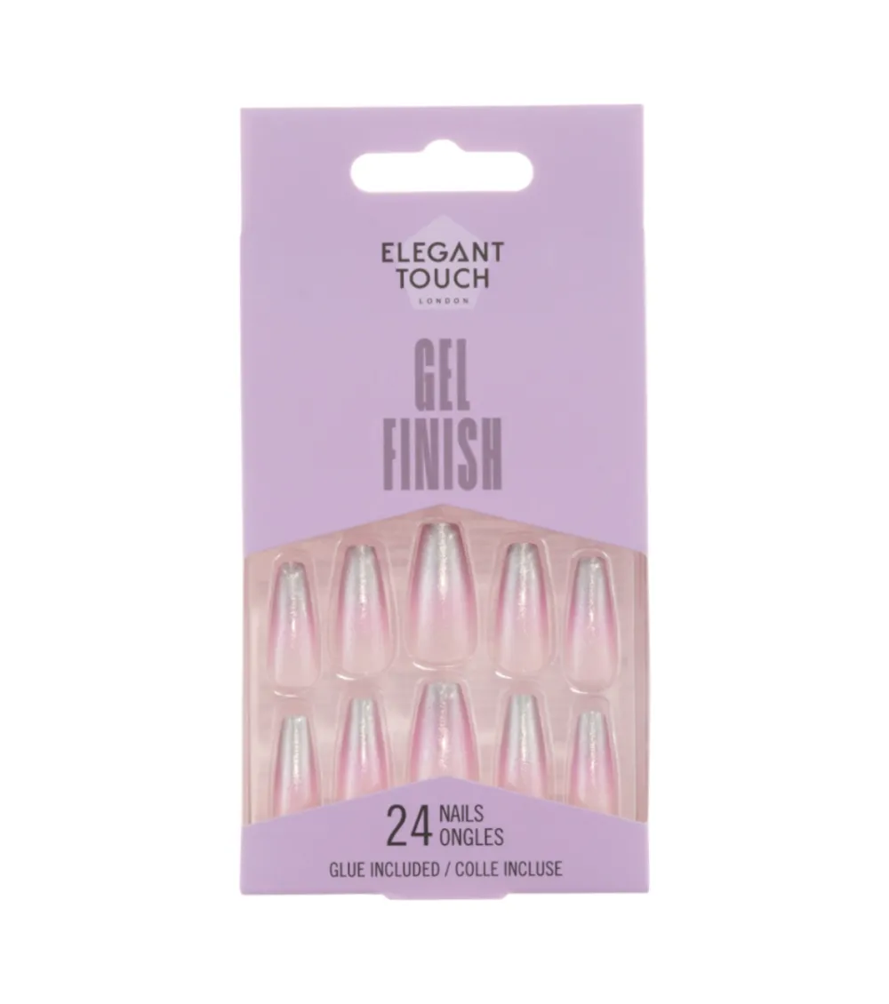 Uñas Postizas Gel Finish - Lunar>Elegant Touch Outlet