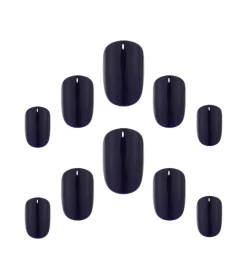 Uñas Postizas Gel Finish - Inky Blue>Elegant Touch Best