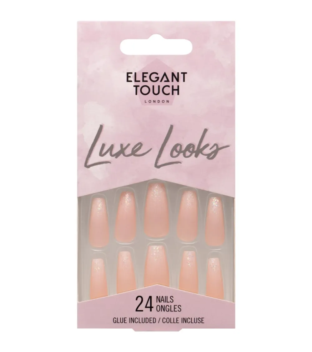 Uñas postizas Luxe Looks - Sugar Cookie>Elegant Touch Sale