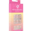 Uñas postizas Pre-Glued Nails - French Envy>W7 Discount